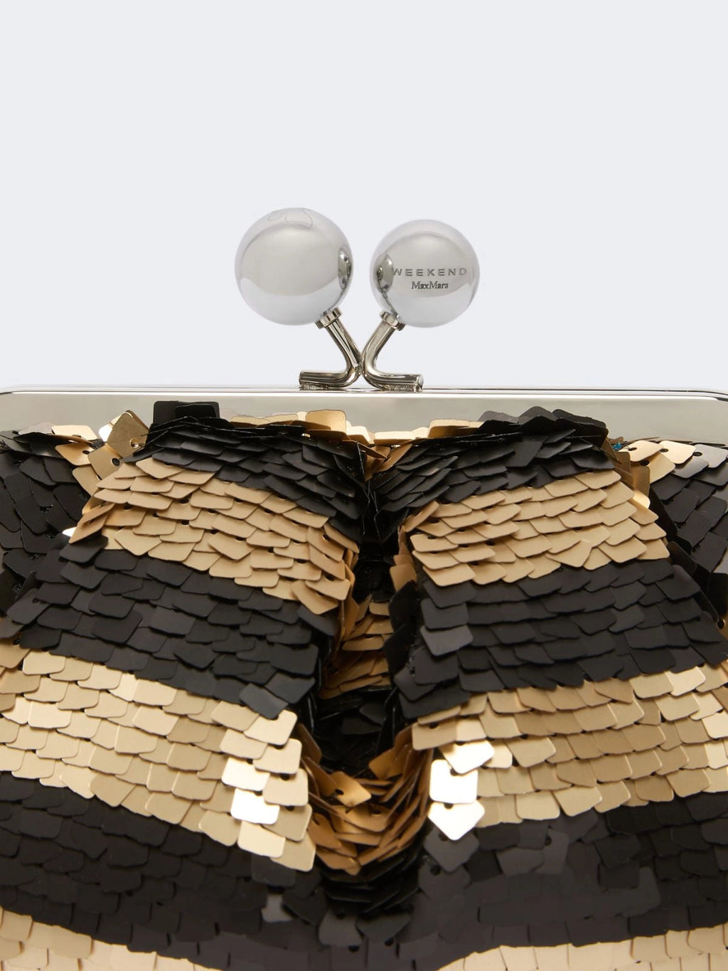 Weekend Max Mara Pasticcino Bag small con paillettes WKABarca,nero  AI26 WeekendMaxMara