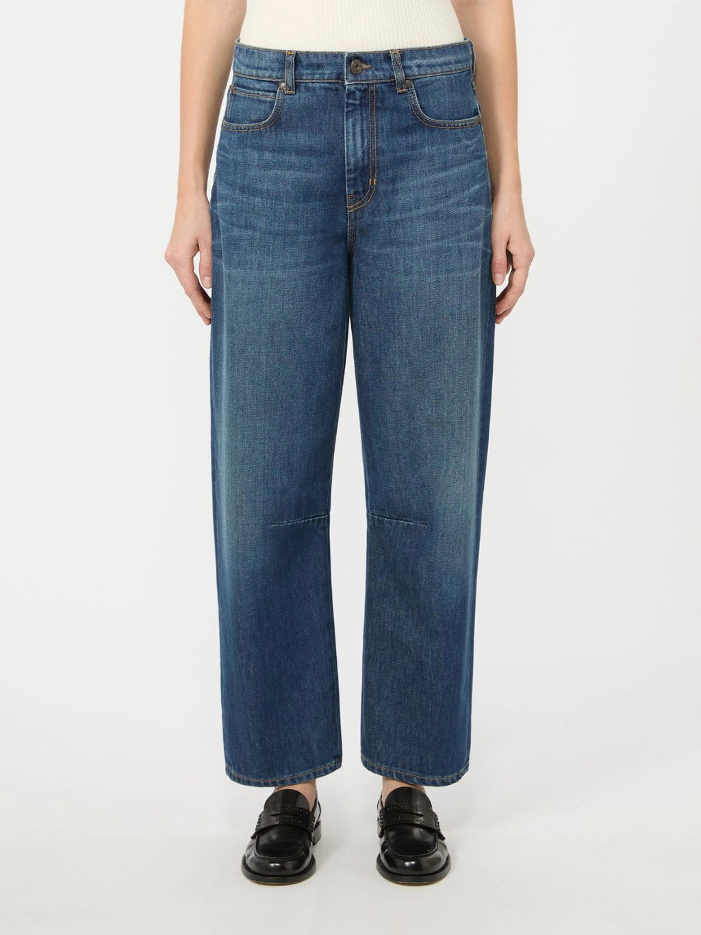 Weekend Max Mara Jeans barrel leg in denim WKDCaduca AI26 WeekendMaxMara