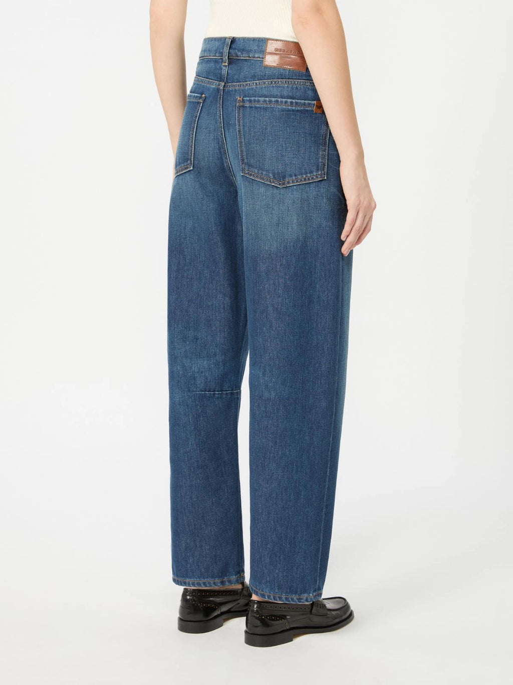 Weekend Max Mara Jeans barrel leg in denim WKDCaduca AI26 WeekendMaxMara