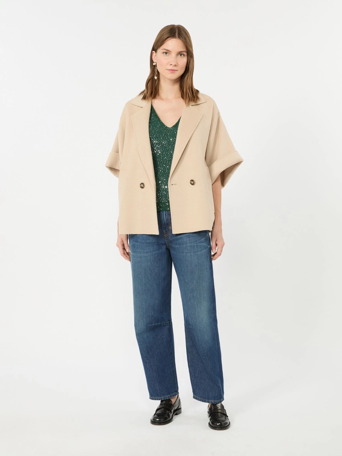 Weekend Max Mara Jeans barrel leg in denim WKDCaduca AI26 WeekendMaxMara