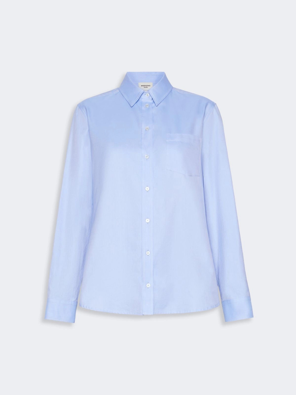 Weekend Max Mara Camicia in Oxford di cotone, celeste WKDCobalto AI26 WeekendMaxMara