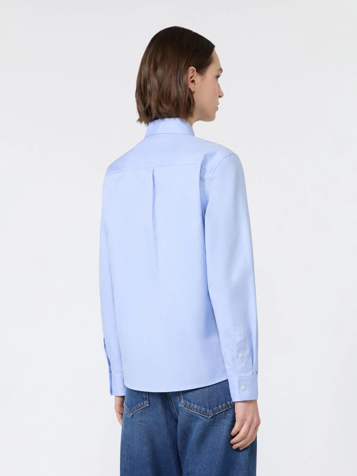 Weekend Max Mara Camicia in Oxford di cotone, celeste WKDCobalto AI26 WeekendMaxMara