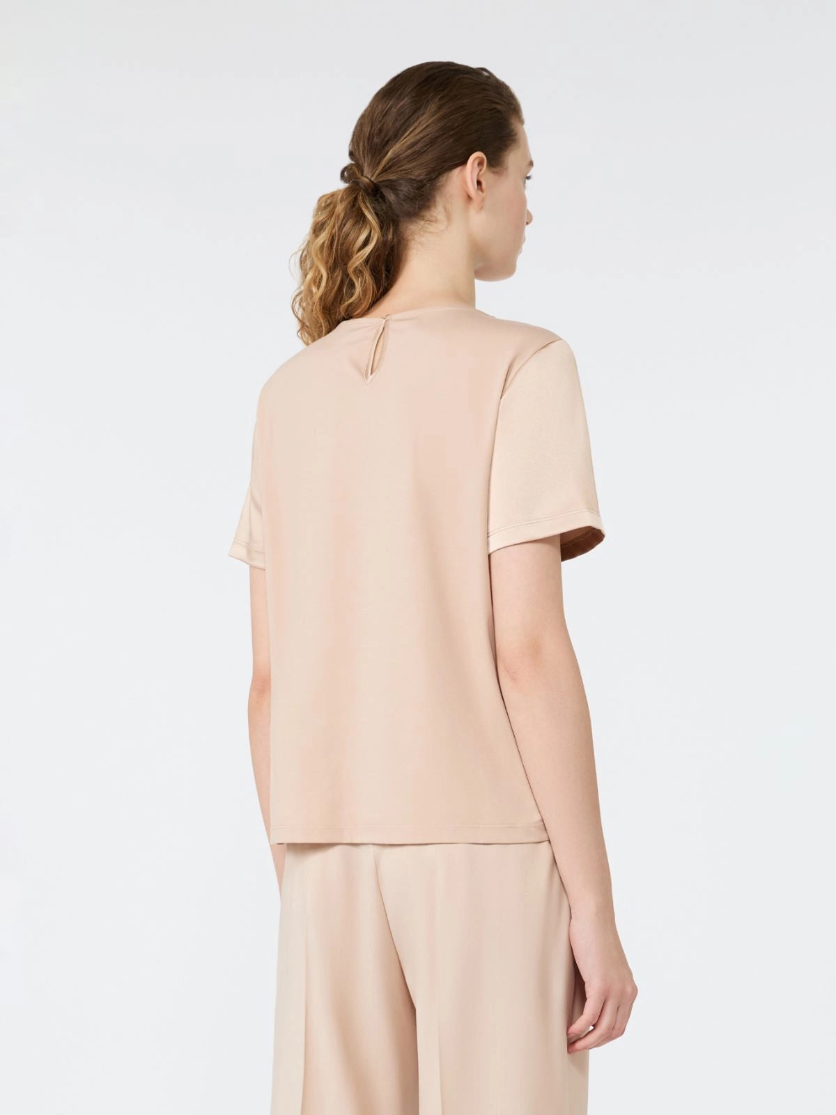 Weekend Max Mara T-shirt girocollo in raso WKDGilbert AI26 WeekendMaxMara