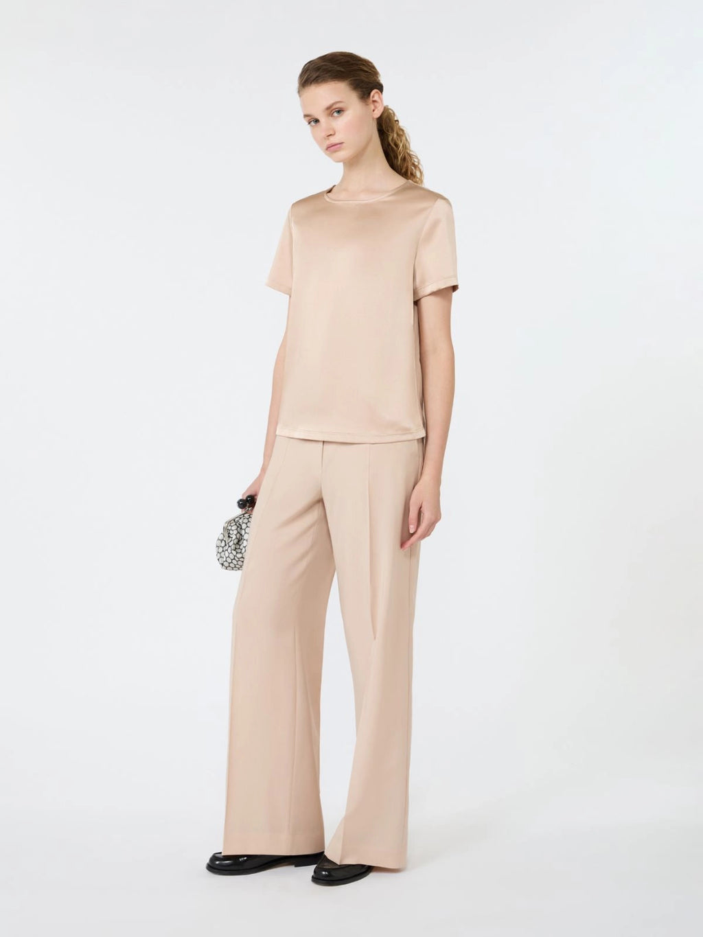 Weekend Max Mara T-shirt girocollo in raso WKDGilbert AI26 WeekendMaxMara