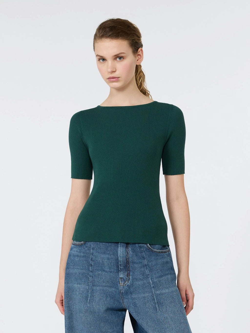 Weekend Max Mara Maglia aderente in viscosa stretch WKDGola AI26 WeekendMaxMara