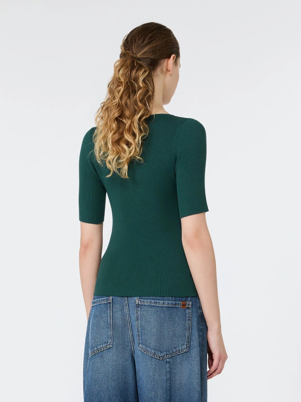 Weekend Max Mara Maglia aderente in viscosa stretch WKDGola AI26 WeekendMaxMara