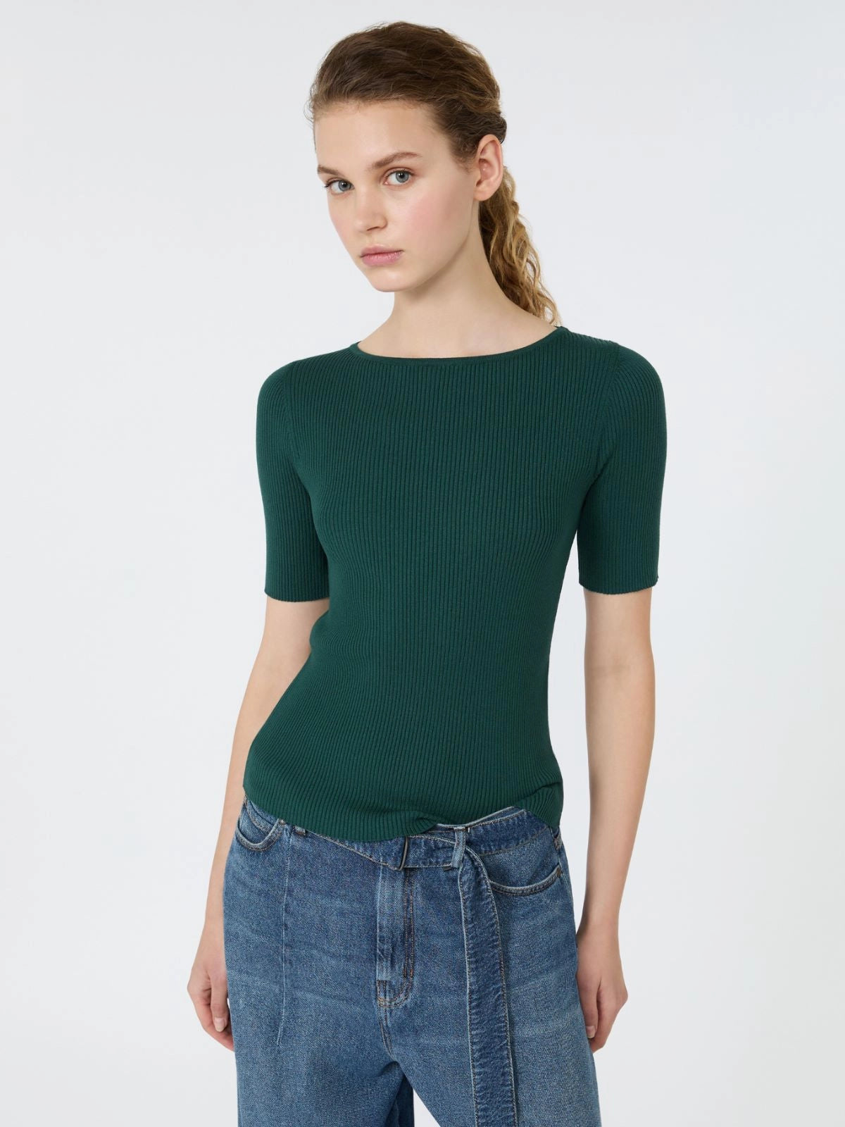Weekend Max Mara Maglia aderente in viscosa stretch WKDGola AI26 WeekendMaxMara