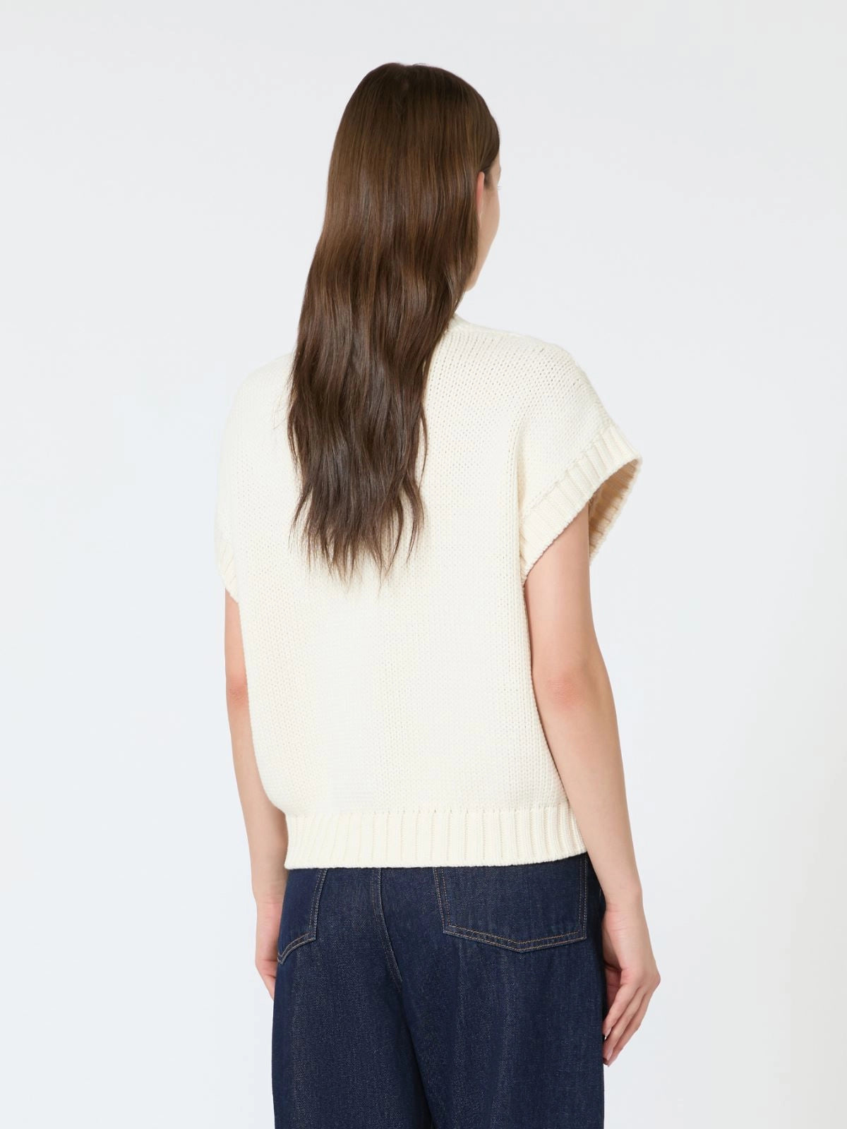 Weekend Max Mara Gilet in filato di cotone WKDPascia AI26 WeekendMaxMara