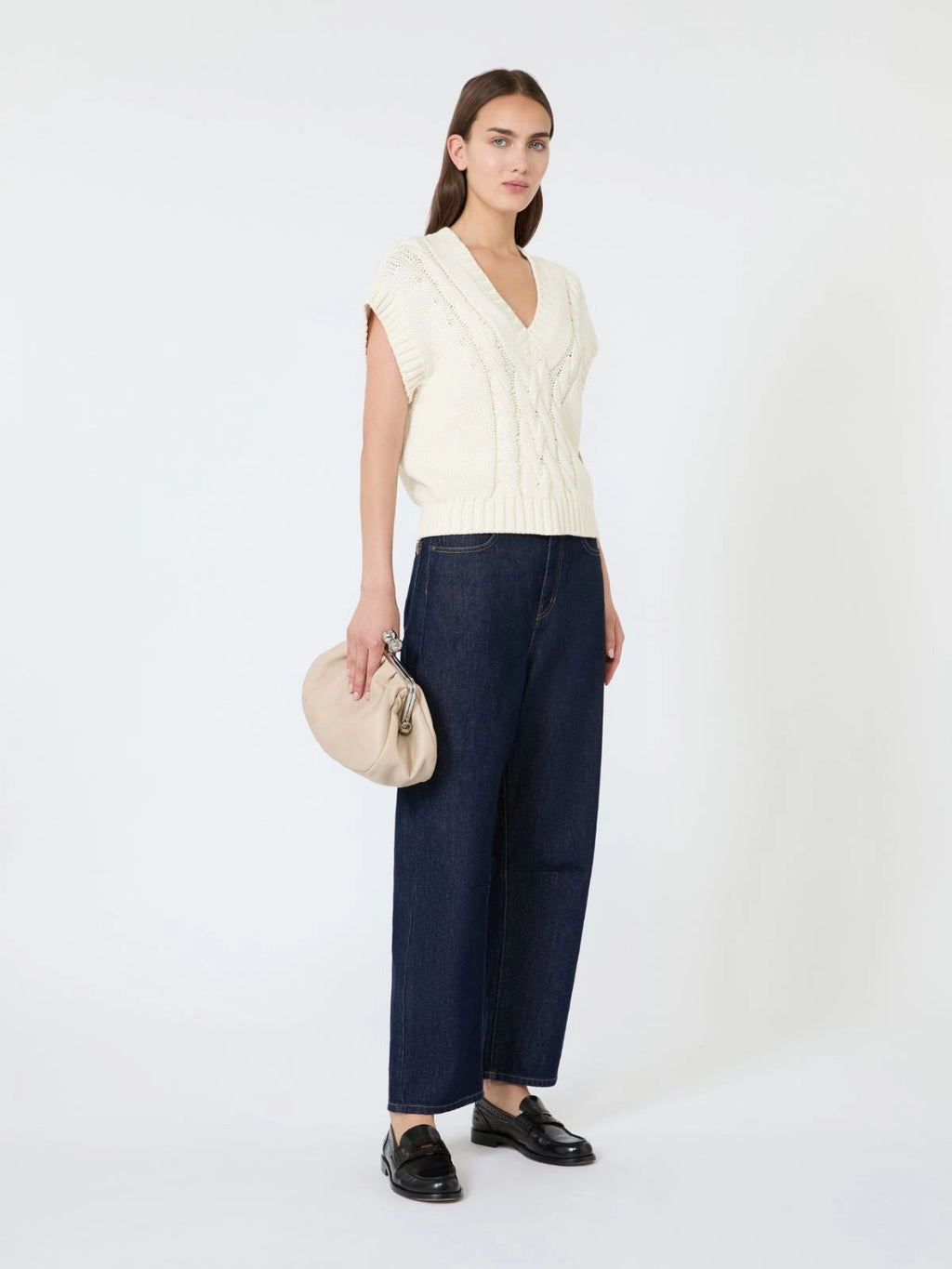 Weekend Max Mara Gilet in filato di cotone WKDPascia AI26 WeekendMaxMara