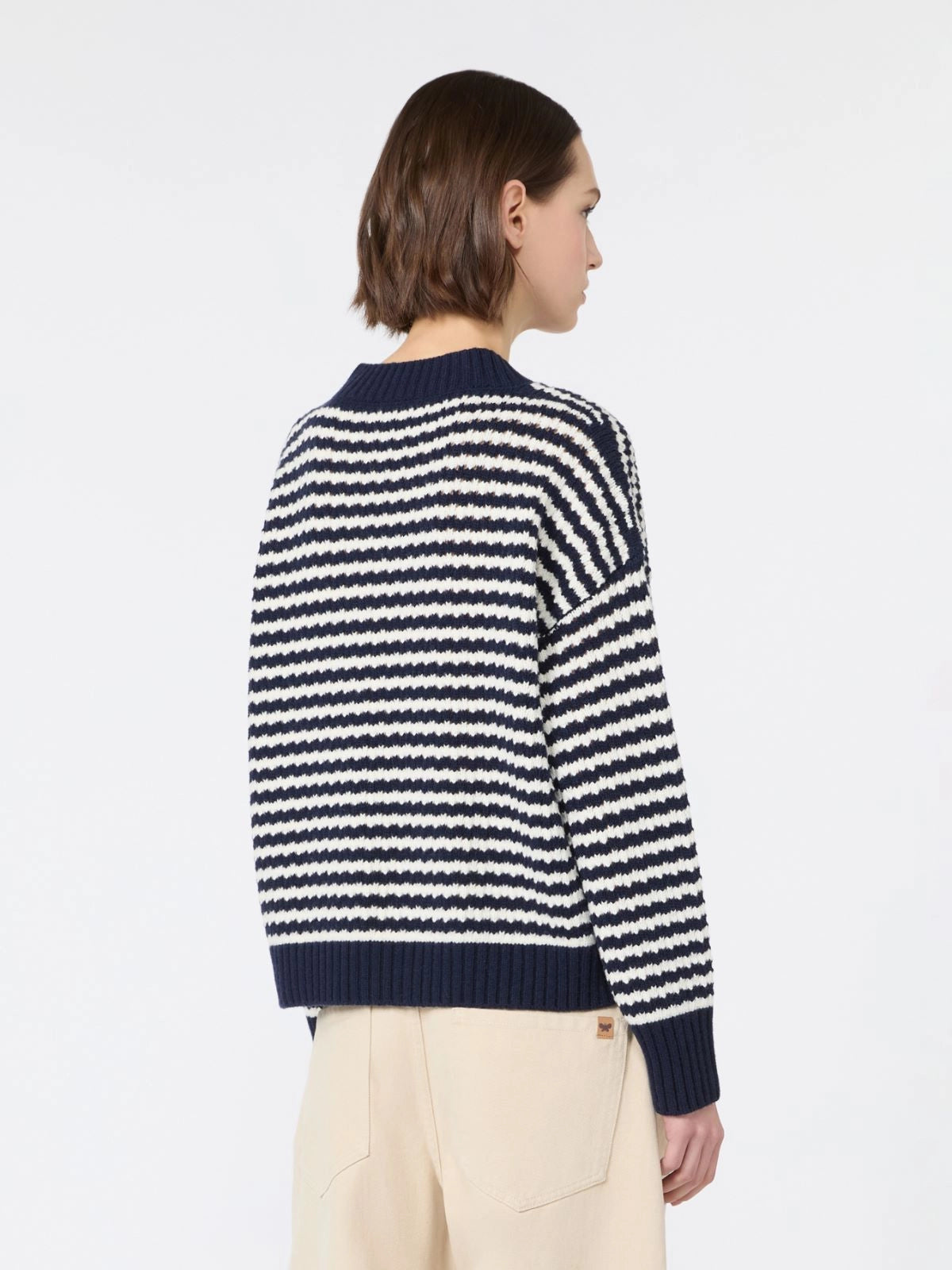 Weekend Max Mara Maglia ampia in filato di lana WKDSpiga AI26 WeekendMaxMara