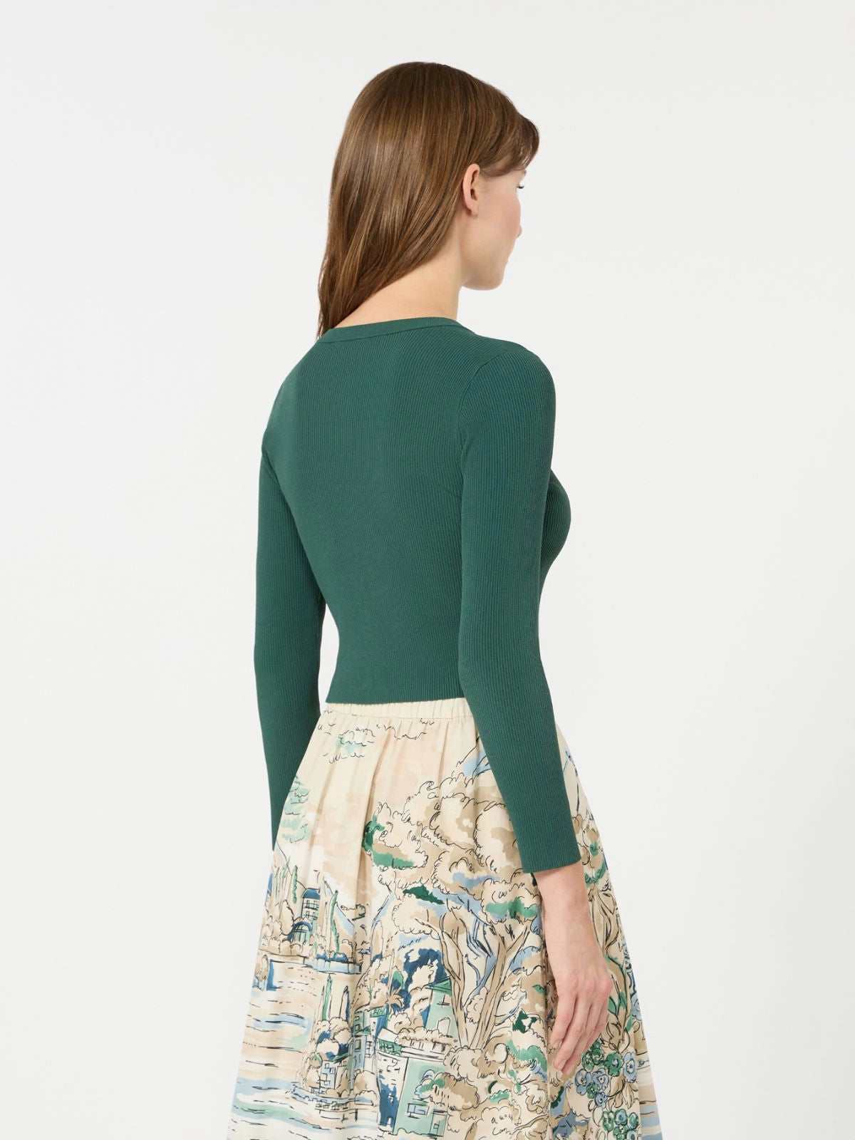 Weekend Max Mara Cardigan a costine in filato di viscosa WKDTennis  AI26 WeekendMaxMara