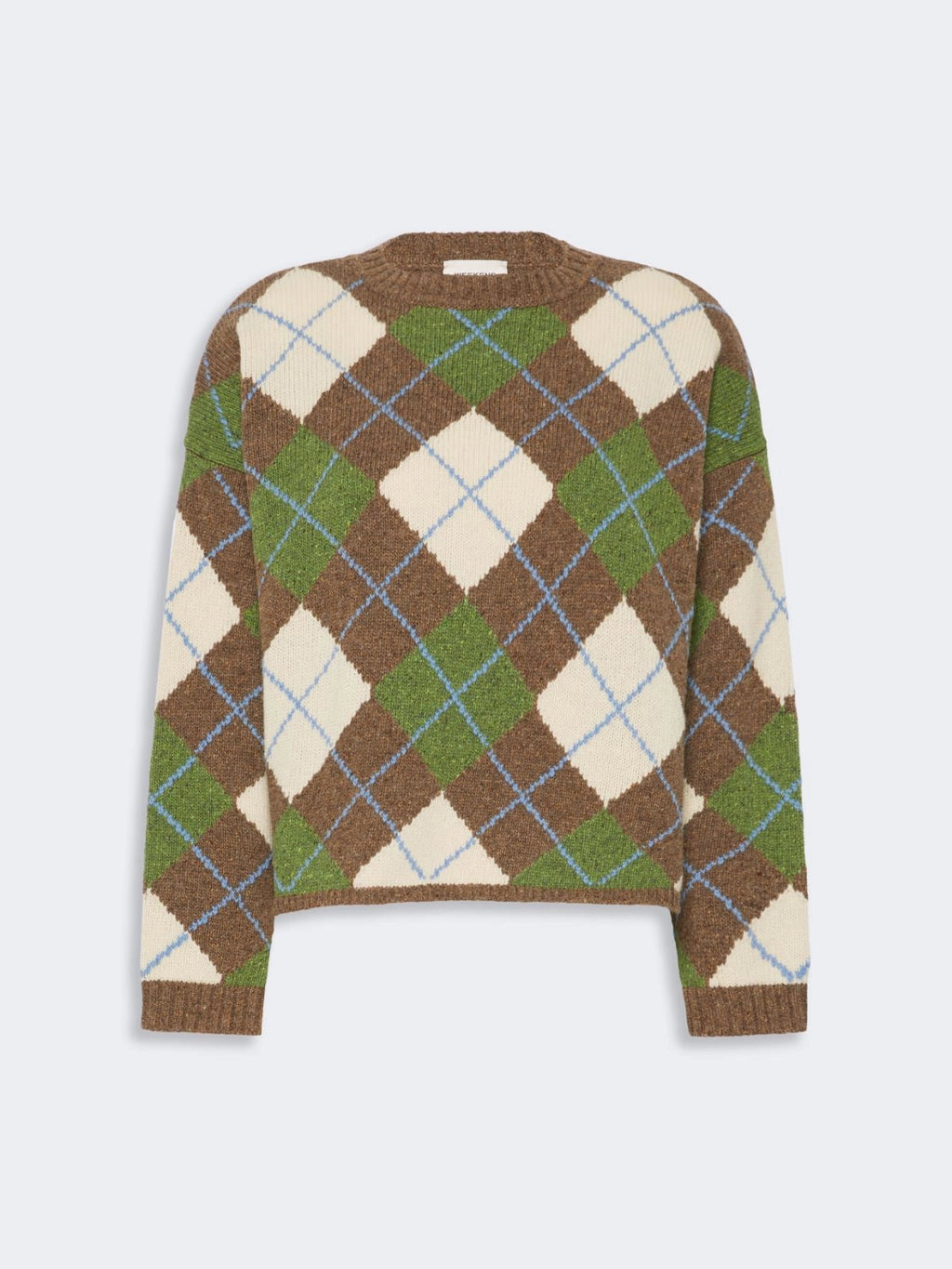 Weekend Max Mara Maglia in filato di lana con fantasia Argyle WKDVasaio  AI26 WeekendMaxMara