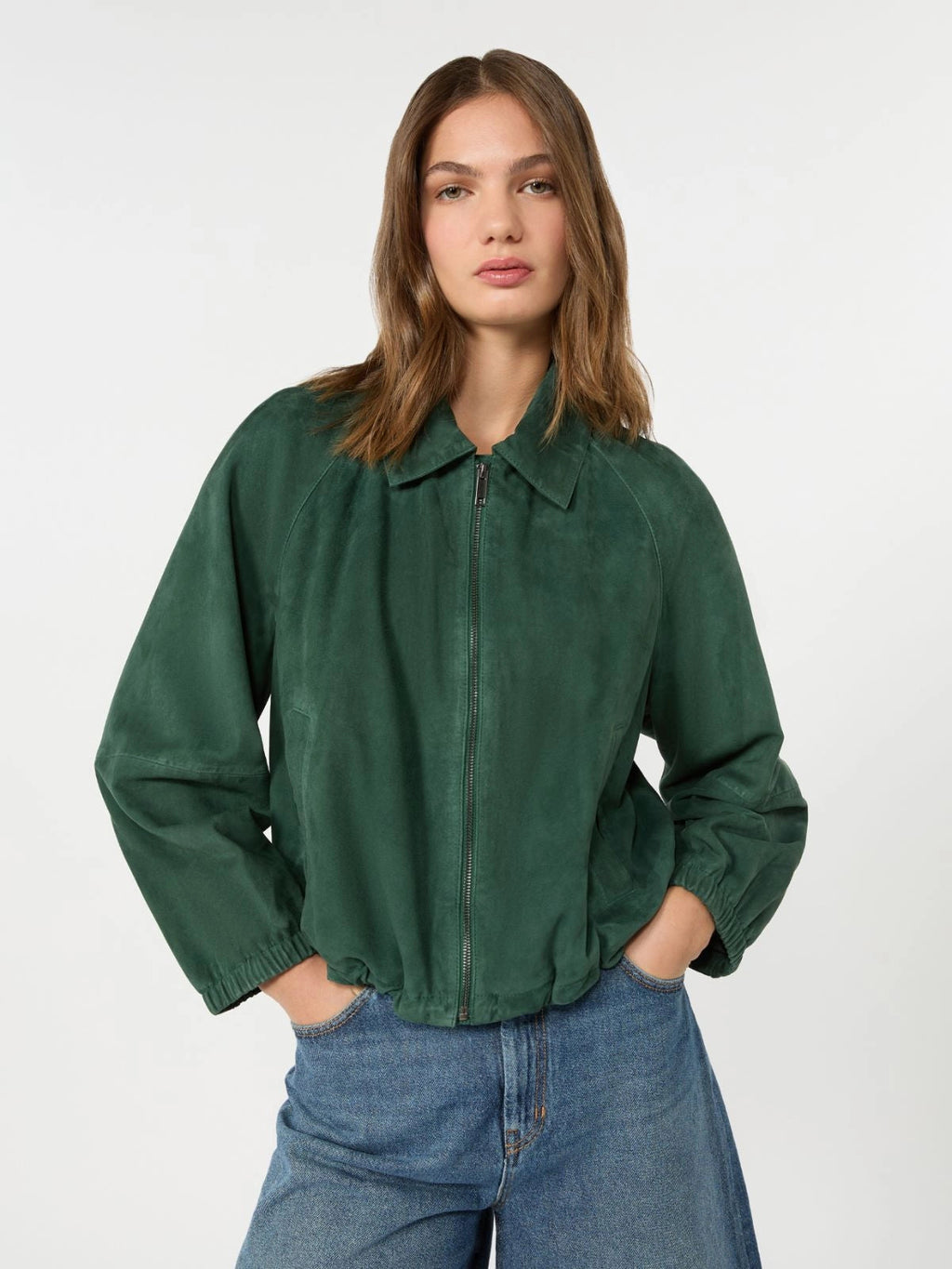 Weekend Max Mara Giacca in suede WKDZuppa AI26 WeekendMaxMara