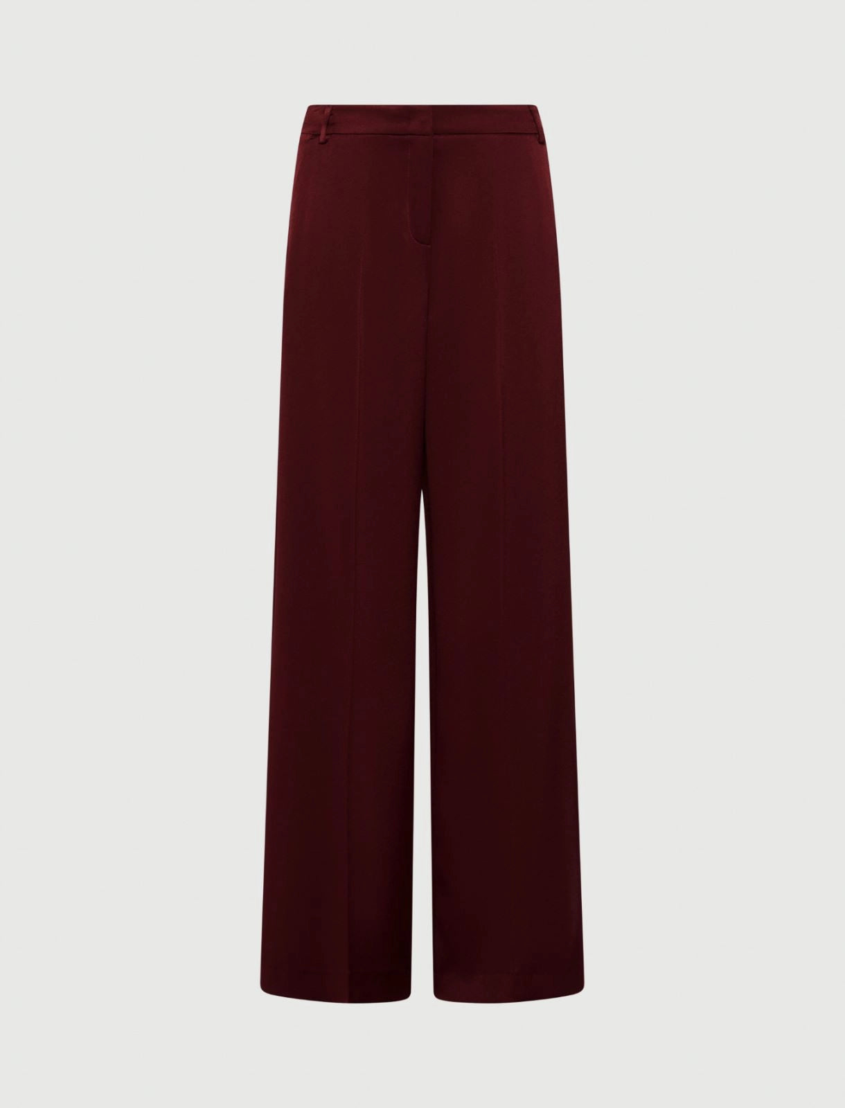 Marella Pantalone in satin bordeaux Wolf AI25