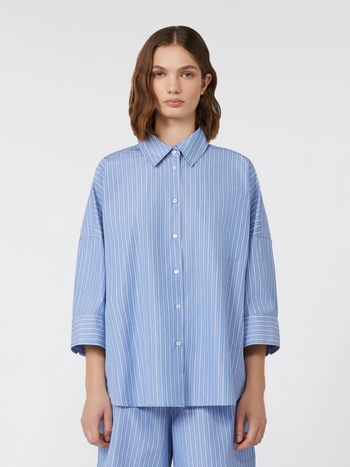 Weekend Max Mara Camicia over in popeline Zavorra  AI25