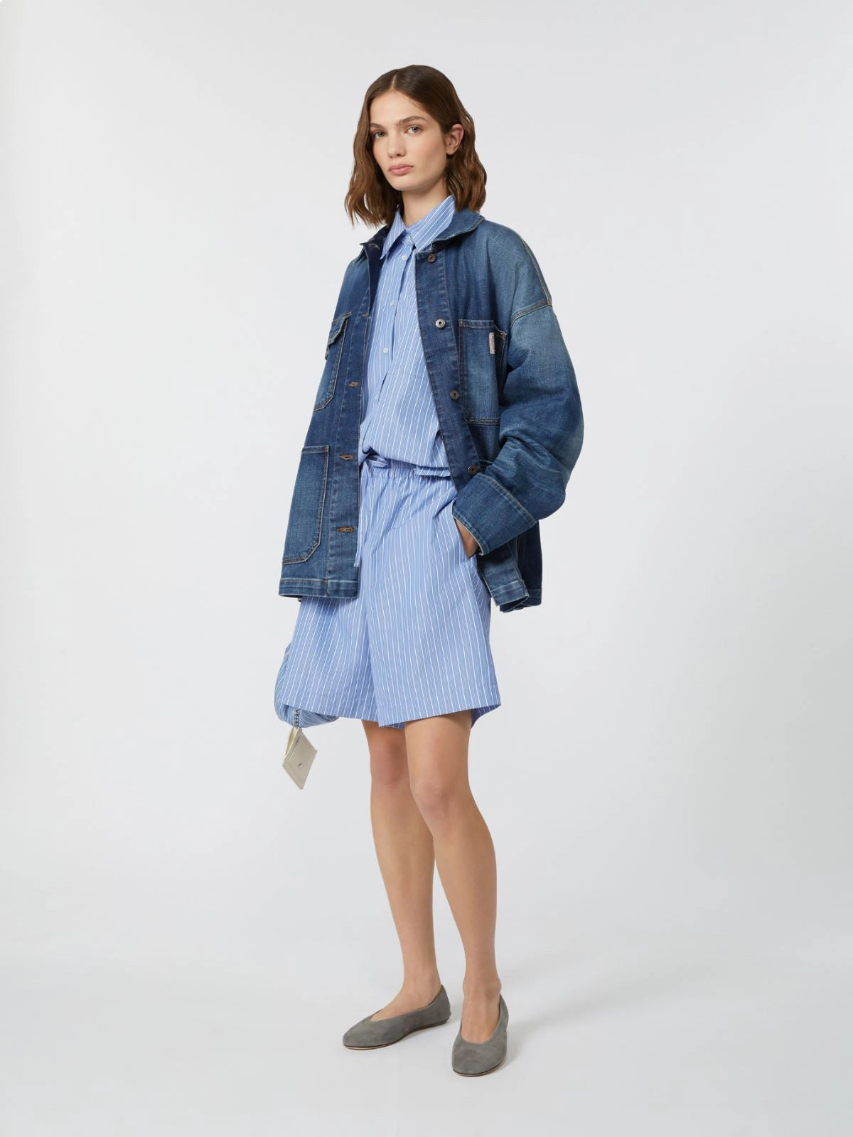 Weekend Max Mara Camicia over in popeline Zavorra  AI25