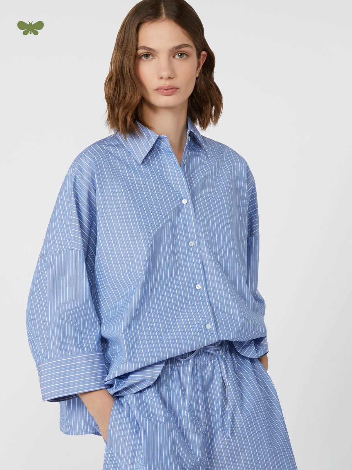 Weekend Max Mara Camicia over in popeline Zavorra  AI25